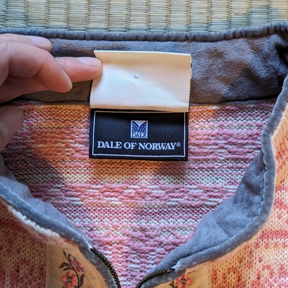 DALE OF NORWAY x Olympics Women's Cardigan Sweater Jacket Size M Made in Norway - Picture 3 of 9